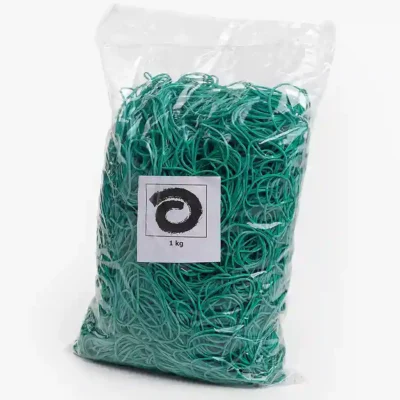 WIHEDÜ Gummiringe grün aus Naturkautschuk 60%