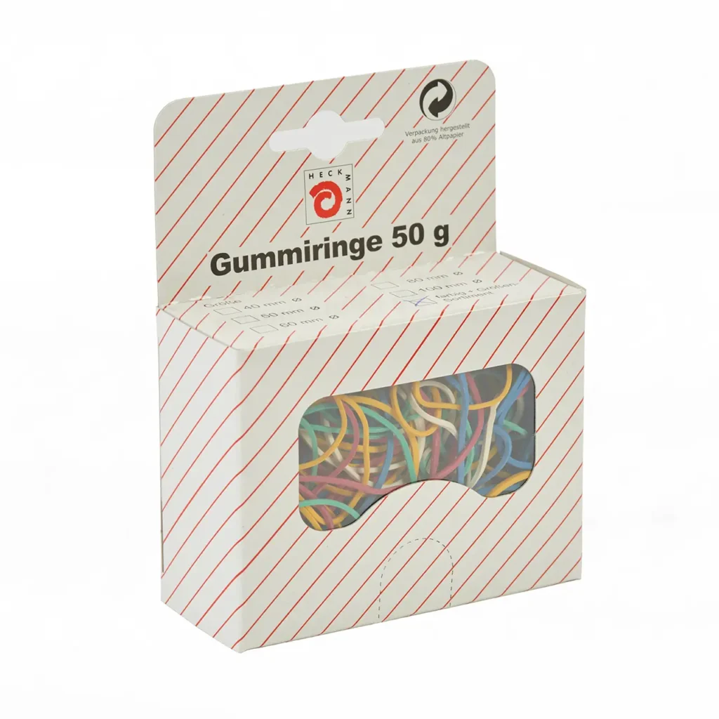 Gummiringe bunt gemischt in Schachtel WIHEDÜ Art. 510030